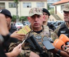 Polícia Militar do Paraná deflagra Operação CME I, em Curitiba