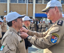 Batalhão de Polícia de Trânsito realiza solenidade de promoção dos militares estaduais