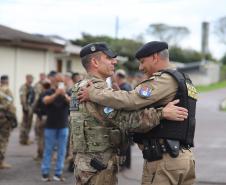 Polícia Militar do Paraná realiza solenidade que marca assunção de comando no Batalhão de Operações Especiais