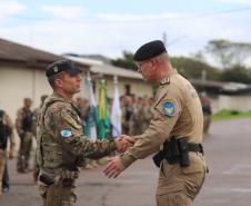Polícia Militar do Paraná realiza solenidade que marca assunção de comando no Batalhão de Operações Especiais