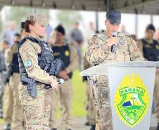 Polícia Militar do Paraná realiza solenidade que marca assunção de comando no Batalhão de Operações Especiais