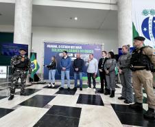 Entrega oficial realizada nesta sexta-feira (23) marca um avanço histórico na modernização das forças de segurança pública do Paraná