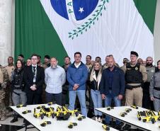Entrega oficial realizada nesta sexta-feira (23) marca um avanço histórico na modernização das forças de segurança pública do Paraná