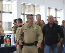 Polícia Militar do Paraná realiza solenidade que marca passagem de comando no 6° CRPM