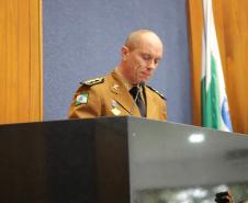 Polícia Militar do Paraná realiza solenidade que marca passagem de comando no 6° CRPM