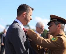  A Solenidade Alusiva ao Patrono da Corporação, Coronel Joaquim Antônio de Moraes Sarmento, um dos mais tradicionais e simbólicos eventos da instituição