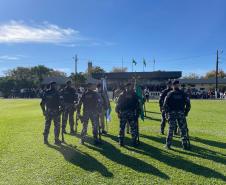 14º BPM comemora seu 40° aniversário com homenagens a lideranças locais