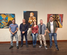 BPTran é representado em exposição cultural em Paranaguá