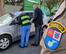BPTran participa de ação educativa do Maio Amarelo promovida pela OAB-PR