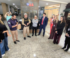 BPTran participa de ação educativa do Maio Amarelo promovida pela OAB-PR