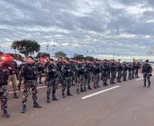 O foco principal da operação é aumentar a sensação de segurança da população, reduzir os índices de criminalidade