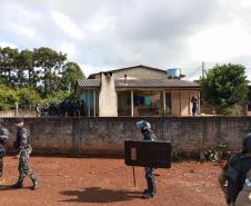 Graças à pronta e firme atuação da Polícia Militar do Paraná (PMPR), a situação foi rapidamente controlada