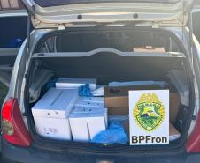 Polícia Militar do Paraná realiza apreensão milionária de mercadorias na região oeste do estado