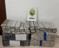 Polícia Militar do Paraná apreende mais de 100 quilos de maconha em rodovia estadual de Sertanópolis
