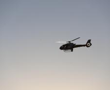 Atuação conta com drones, cães e helicópteros para ampliar a presença policial
