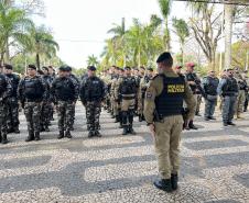 Efetivo ampliado, tecnologia embarcada e presença ostensiva marcam atuação integrada das forças de segurança na em todo o Estado