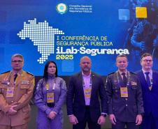 PMPR participa da I Conferência Nacional de Segurança Pública iLab‑Segurança 2025 em Brasília