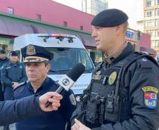 PMPR inicia nova fase da 'Operação Centro Seguro' em Curitiba