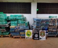 Polícia Militar do Paraná apreende mais de quatro toneladas de maconha em Santa Helena