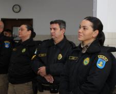 Diretoria de Gestão de Pessoas da PMPR apresenta novo brasão em solenidade no Quartel do Comando-Geral
