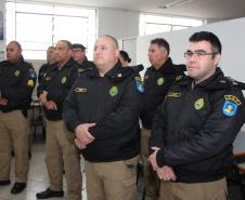 Diretoria de Gestão de Pessoas da PMPR apresenta novo brasão em solenidade no Quartel do Comando-Geral