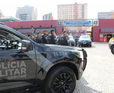 PMPR realiza o lançamento de mais uma edição da Operação Centro Seguro em Curitiba