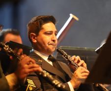 Com o tema “Vozes”, o espetáculo trouxe ao palco uma coletânea musical que revisita a trajetória da banda