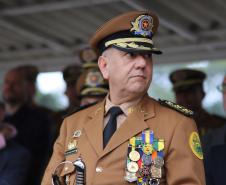 A cerimônia foi marcada por atos simbólicos de homenagem à história e à missão da corporação