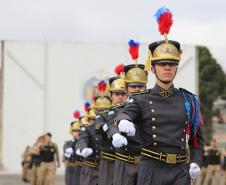 A cerimônia foi marcada por atos simbólicos de homenagem à história e à missão da corporação