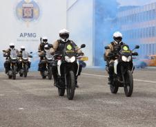 A cerimônia foi marcada por atos simbólicos de homenagem à história e à missão da corporação