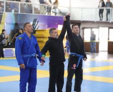 A primeira edição da Copa de Jiu-Jitsu para forças de segurança do estado, reunindo mais de 150 competidores de diferentes corporações