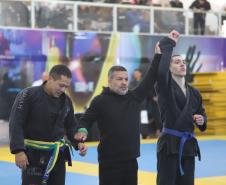 A primeira edição da Copa de Jiu-Jitsu para forças de segurança do estado, reunindo mais de 150 competidores de diferentes corporações