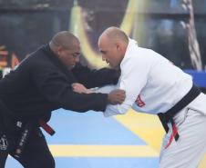 A primeira edição da Copa de Jiu-Jitsu para forças de segurança do estado, reunindo mais de 150 competidores de diferentes corporações