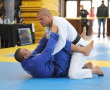 A primeira edição da Copa de Jiu-Jitsu para forças de segurança do estado, reunindo mais de 150 competidores de diferentes corporações