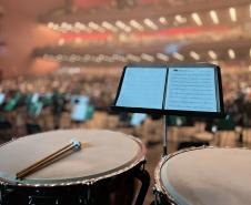 Com o tema “Vozes”, o espetáculo trouxe ao palco uma coletânea musical que revisita a trajetória da banda