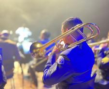 Com o tema “Vozes”, o espetáculo trouxe ao palco uma coletânea musical que revisita a trajetória da banda