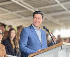 A cerimônia foi marcada por atos simbólicos de homenagem à história e à missão da corporação