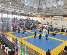 A primeira edição da Copa de Jiu-Jitsu para forças de segurança do estado, reunindo mais de 150 competidores de diferentes corporações