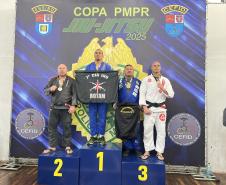 A primeira edição da Copa de Jiu-Jitsu para forças de segurança do estado, reunindo mais de 150 competidores de diferentes corporações