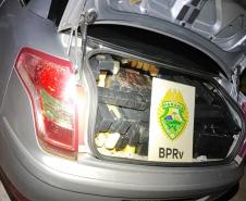 PMPR apreende mais de uma tonelada de maconha durante fim de semana