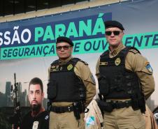 A Operação reúne todos os agentes estaduais e municipais de segurança do Paraná