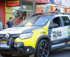 A Polícia Militar participa de maneira estratégica, mobilizando efetivo local e unidades especializadas 
