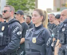 A Operação reúne todos os agentes estaduais e municipais de segurança do Paraná