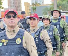 A Operação reúne todos os agentes estaduais e municipais de segurança do Paraná