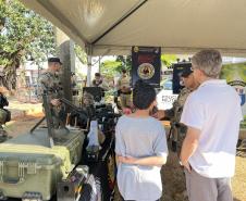 A Polícia Militar participa de maneira estratégica, empregando seu efetivo e unidades especializadas