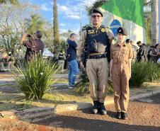 A Polícia Militar participa de maneira estratégica, empregando seu efetivo e unidades especializadas