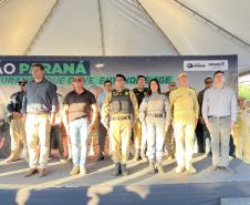 A Polícia Militar participa de maneira estratégica, empregando seu efetivo e unidades especializadas
