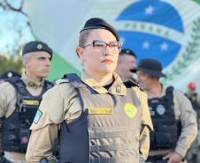 A Polícia Militar participa de maneira estratégica, mobilizando efetivo local e unidades especializadas 