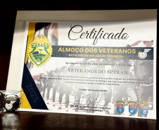 BPTran celebra o Dia do Militar Estadual Veterano com almoço especial