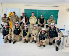 BPTran realiza instruções de Atendimento Pré-Hospitalar para policiais militares